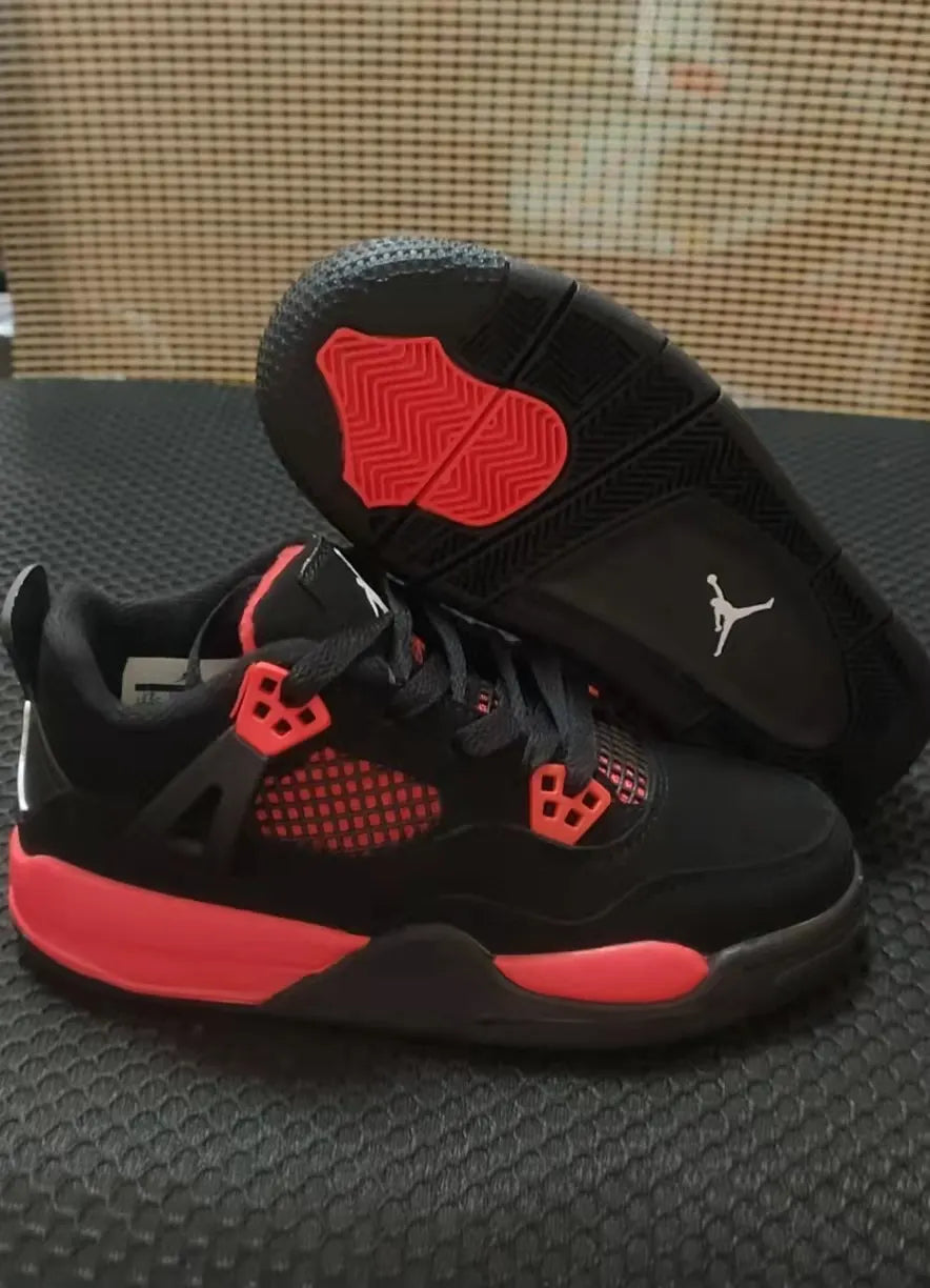Air Jordan 4 Black Red - Hình 5