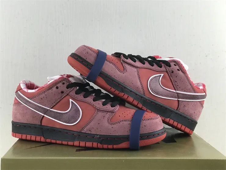 Nike Dunk Low Red Corduroy