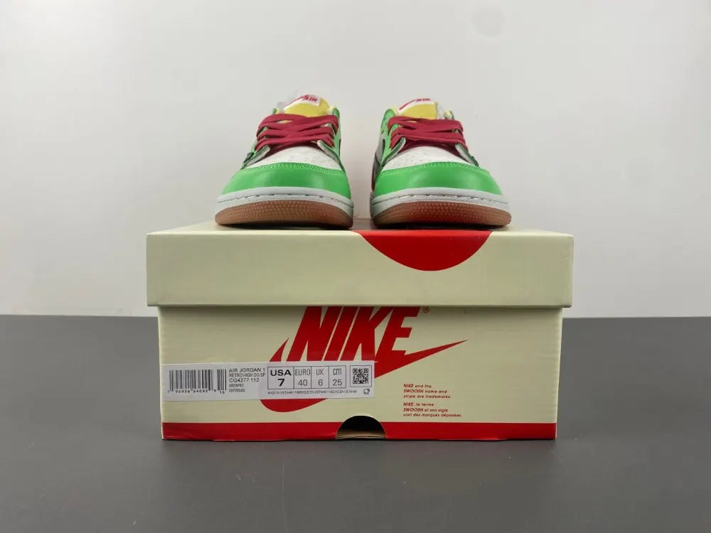 custom Air Jordan 1 Low Multi-Color - Hình 2