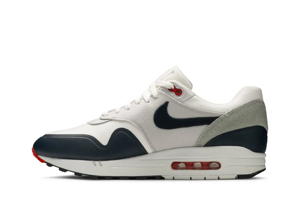 Nike Air Max 1 Navy White Red - Hình 3