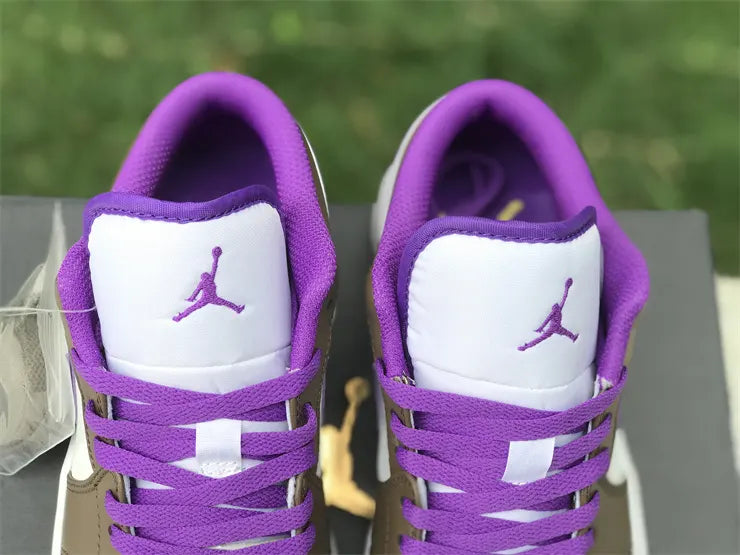 Air Jordan 1 Low Olive Purple - Hình 11