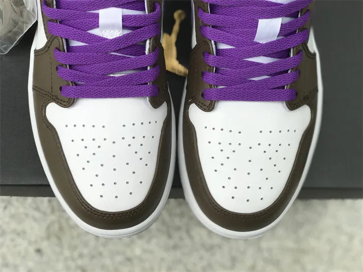 Air Jordan 1 Low Olive Purple - Hình 12