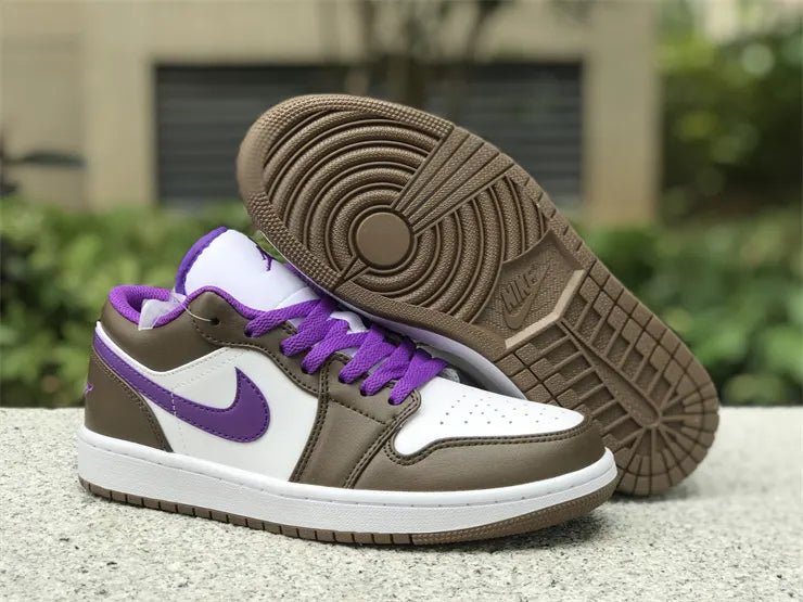 Air Jordan 1 Low Olive Purple - Hình 5