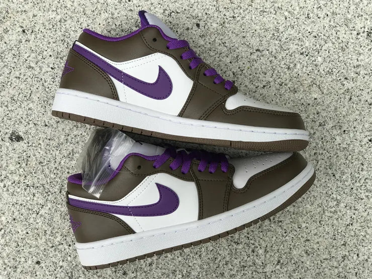 Air Jordan 1 Low Olive Purple - Hình 2