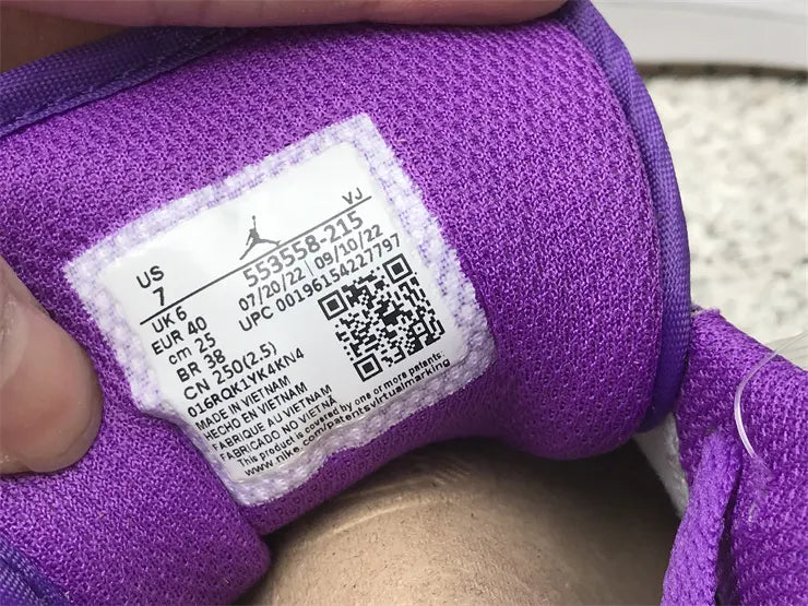 Air Jordan 1 Low Olive Purple - Hình 3