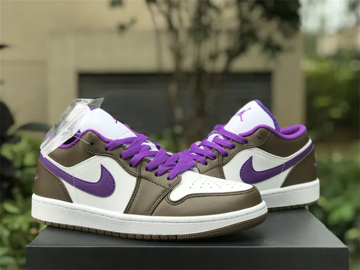 Air Jordan 1 Low Olive Purple - Hình 14
