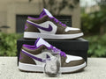 Air Jordan 1 Low Olive Purple