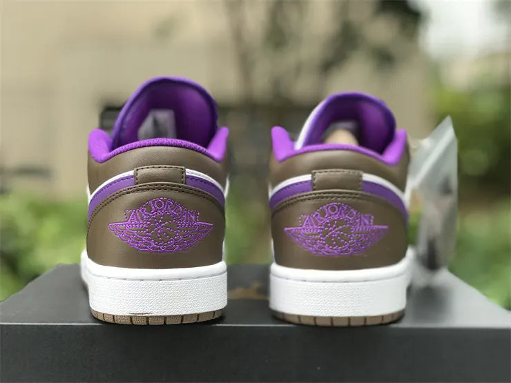Air Jordan 1 Low Olive Purple - Hình 10
