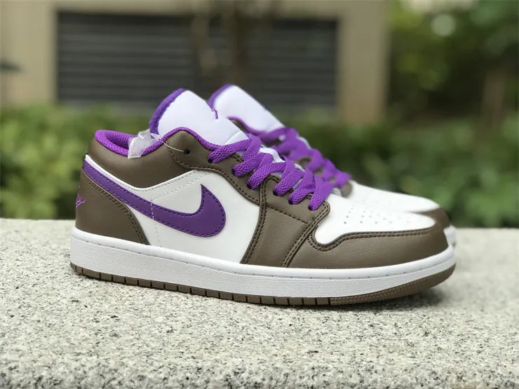 Air Jordan 1 Low Olive Purple - Hình 6