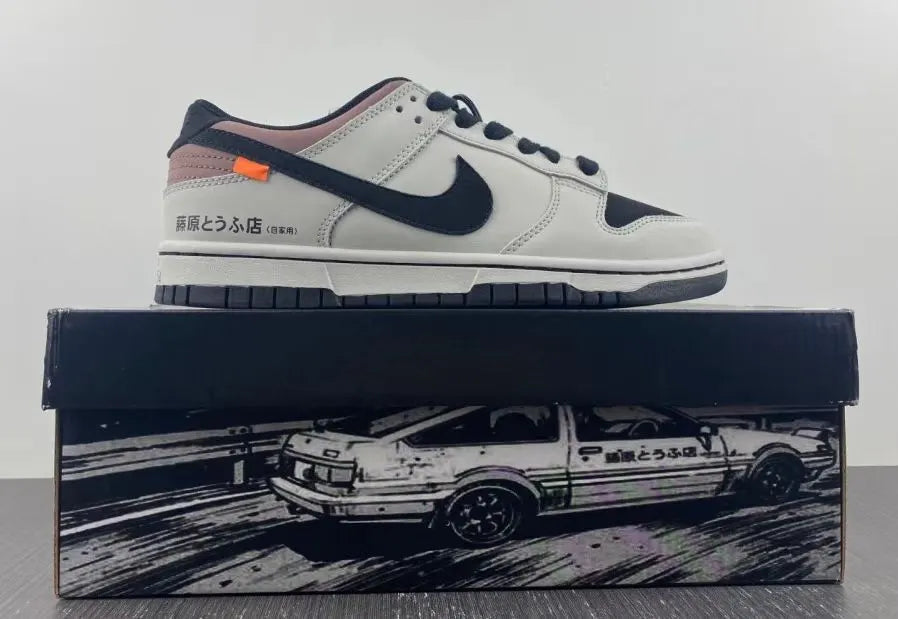off Nike Dunk Low Grey Black - Hình 2