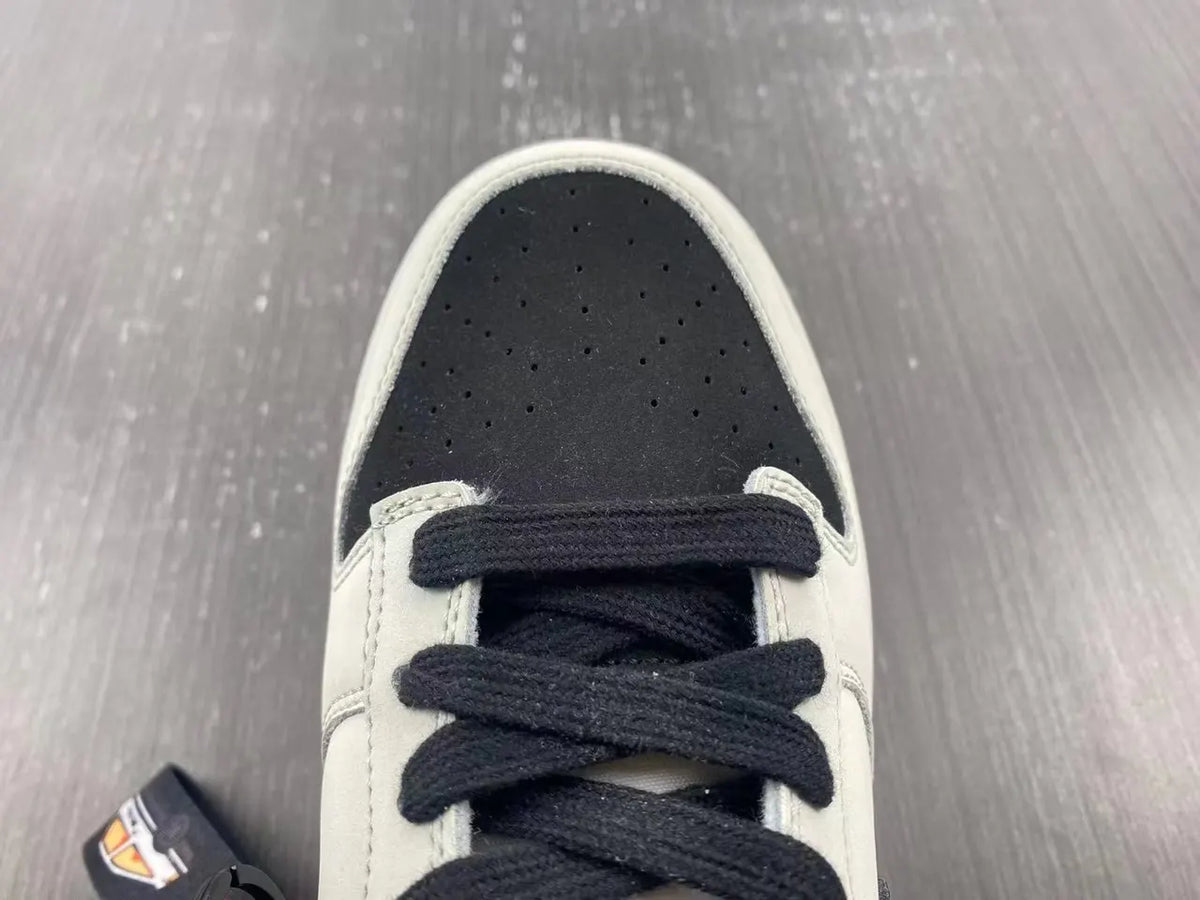 off Nike Dunk Low Grey Black - Hình 3