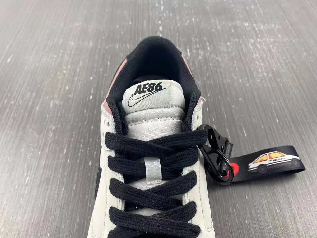 off Nike Dunk Low Grey Black - Hình 4