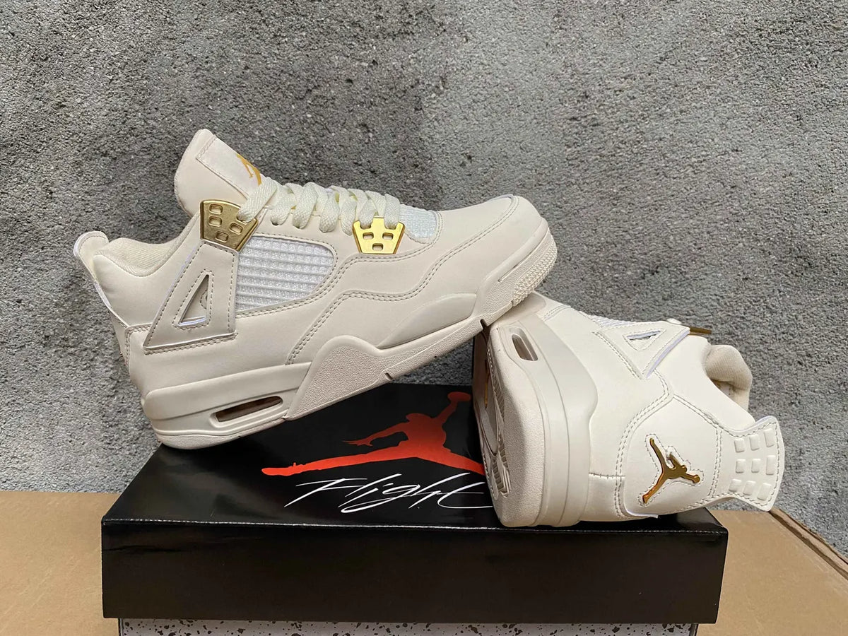 Air Jordan 4 Sail Gold - Hình 2