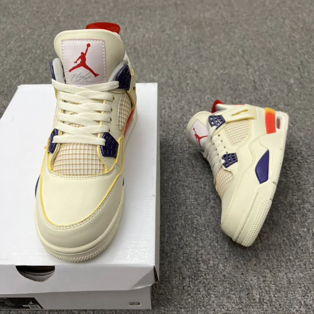 Air Jordan 4 Cream Multi - Hình 7