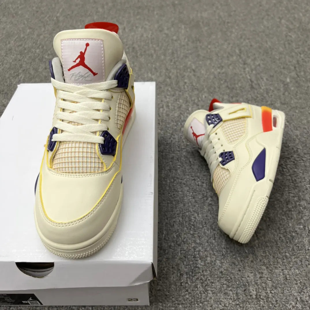 Air Jordan 4 Cream Multi - Hình 7