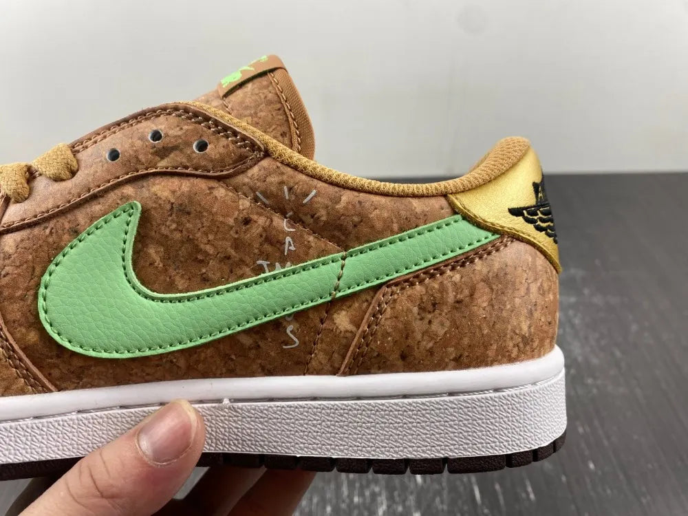 Air Jordan 1 Low Cork Green - Hình 11