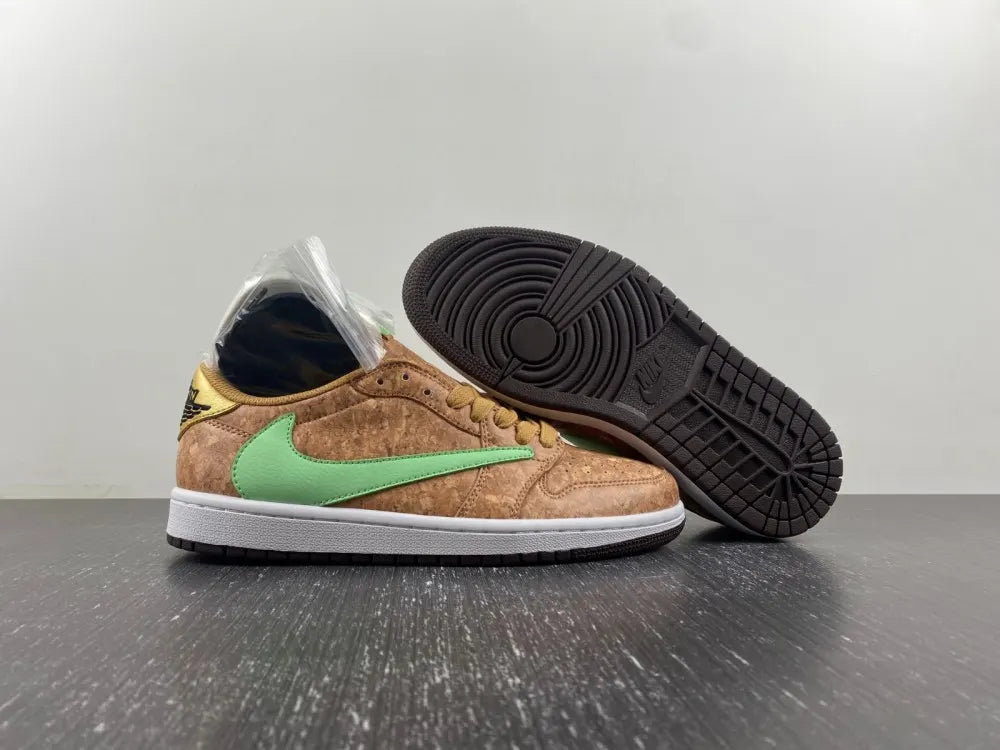 Air Jordan 1 Low Cork Green - Hình 9