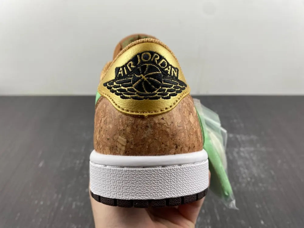 Air Jordan 1 Low Cork Green - Hình 14