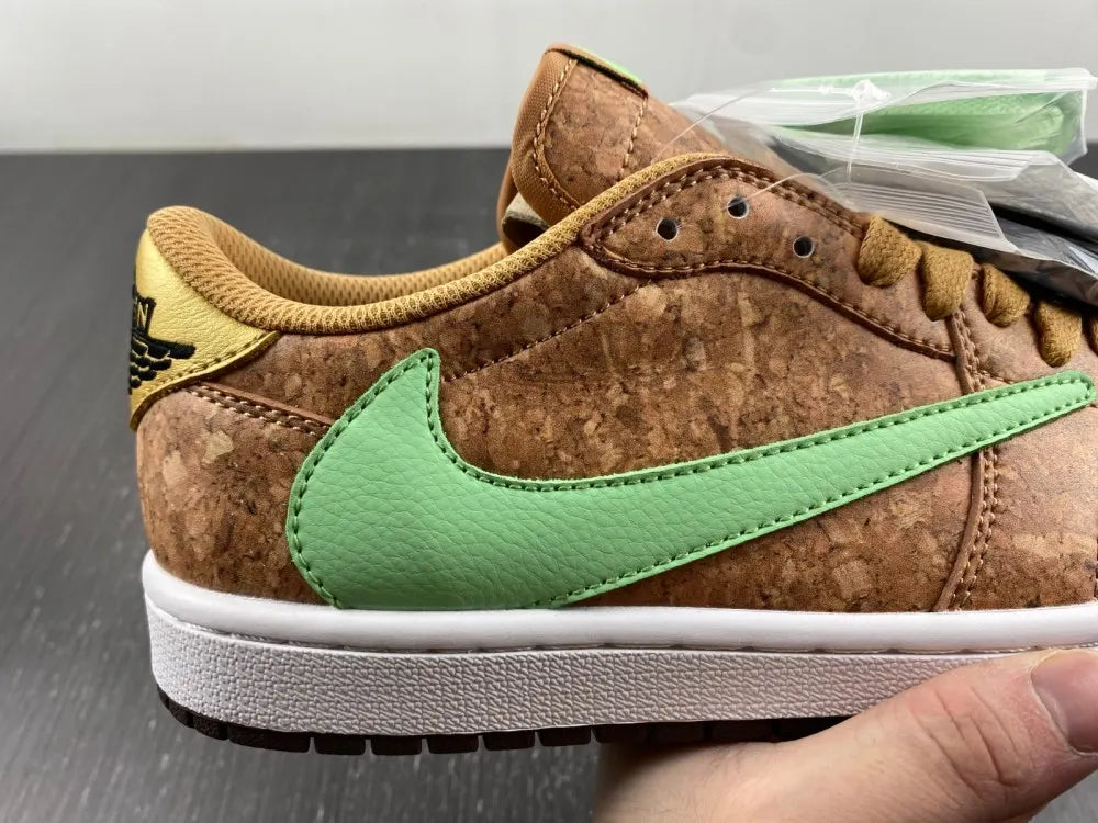 Air Jordan 1 Low Cork Green - Hình 10