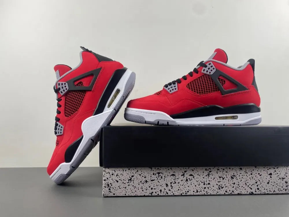 retro Air Jordan 4 Red Thunder - Hình 5