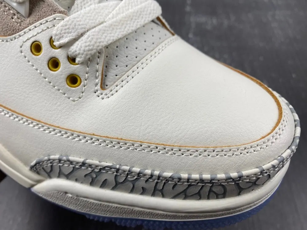 Air Jordan 3 White Multi - Hình 9