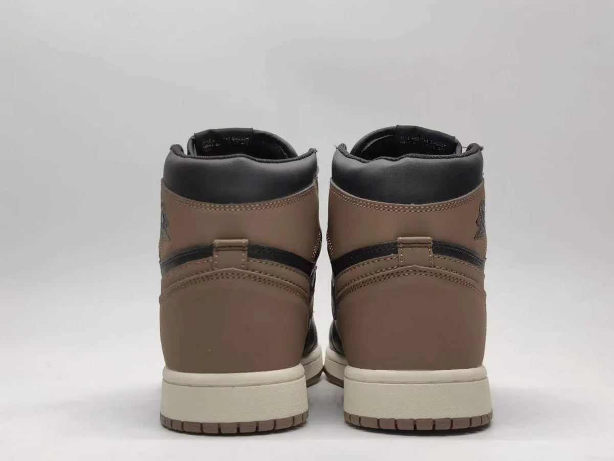high Air Jordan 1 Black Tan - Hình 3