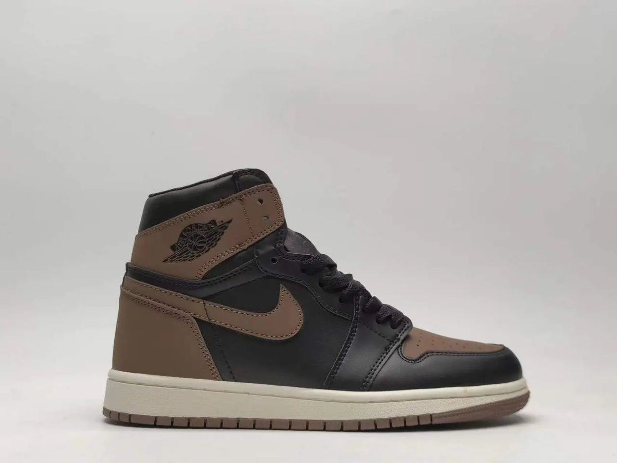 high Air Jordan 1 Black Tan - Hình 6