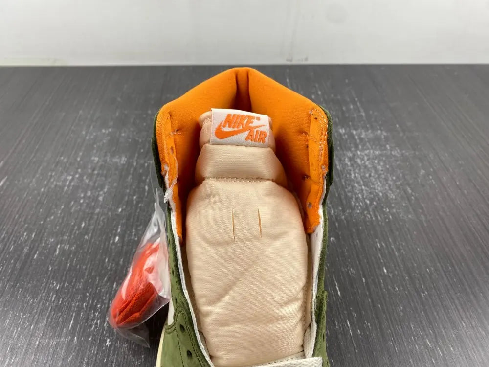 Air Jordan 1 High OG Olive/Orange - Hình 9