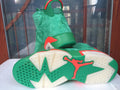 Jordan 6 Retro Green Suede