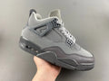 premium Air Jordan 4 Retro Grey Suede
