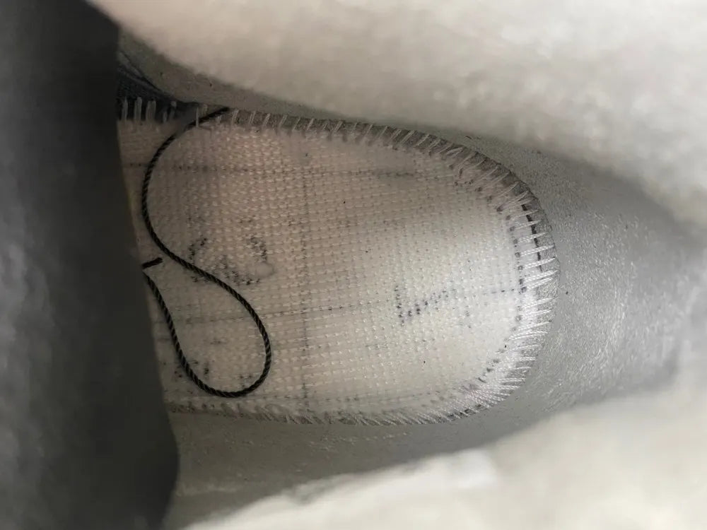 premium Air Jordan 4 Retro Grey Suede - Hình 7
