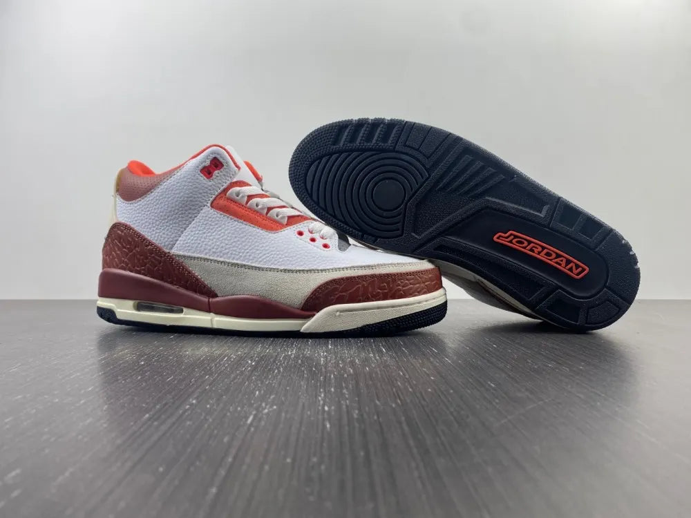 Air Jordan 3 Retro White Red iconic - Hình 17