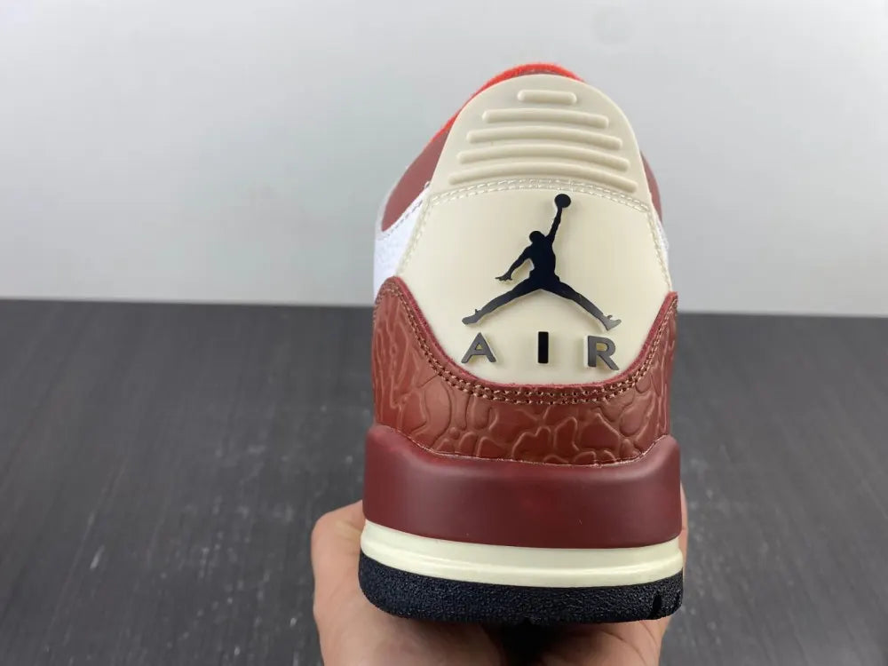 Air Jordan 3 Retro White Red iconic - Hình 11