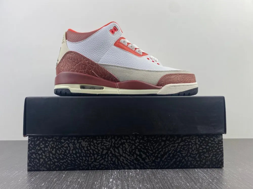 Air Jordan 3 Retro White Red iconic - Hình 3