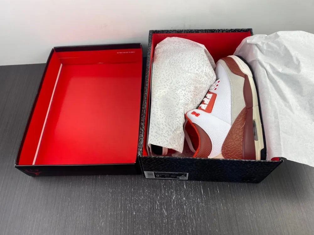Air Jordan 3 Retro White Red iconic - Hình 2