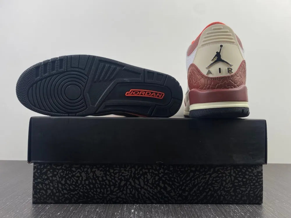 Air Jordan 3 Retro White Red iconic - Hình 4