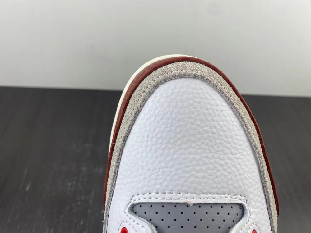 Air Jordan 3 Retro White Red iconic - Hình 7