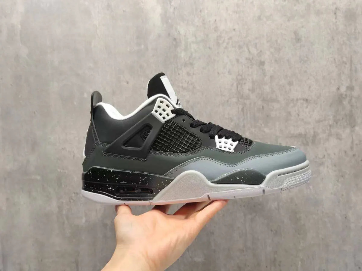 Air Jordan 4 Retro Olive Grey - Hình 10