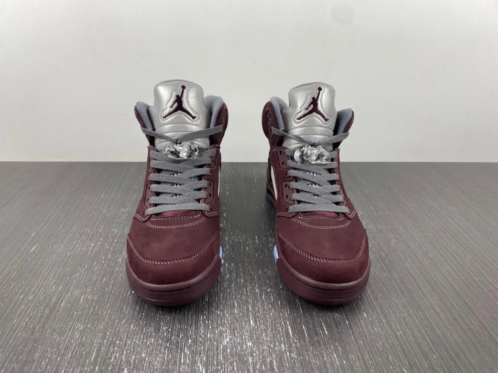 Air Jordan 5 Burgundy premium - Hình 10