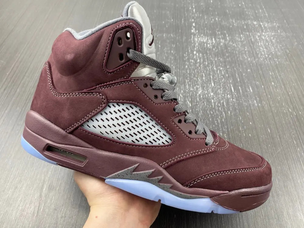 Air Jordan 5 Burgundy premium - Hình 6