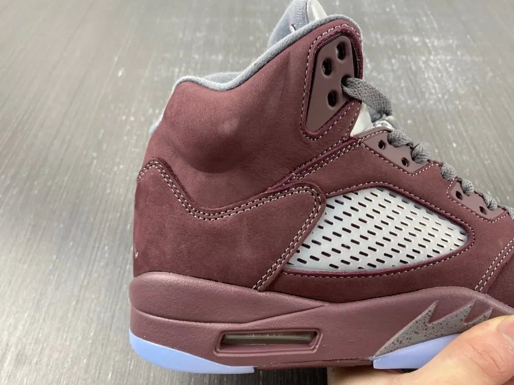 Air Jordan 5 Burgundy premium - Hình 8