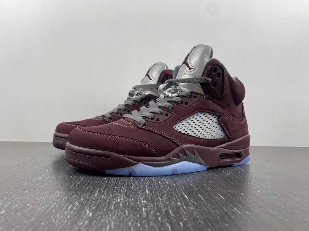 Air Jordan 5 Burgundy premium - Hình 11