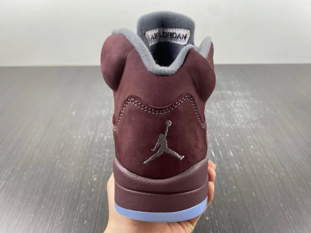 Air Jordan 5 Burgundy premium - Hình 5