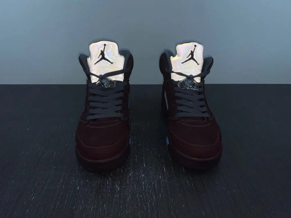 Air Jordan 5 Burgundy premium - Hình 12