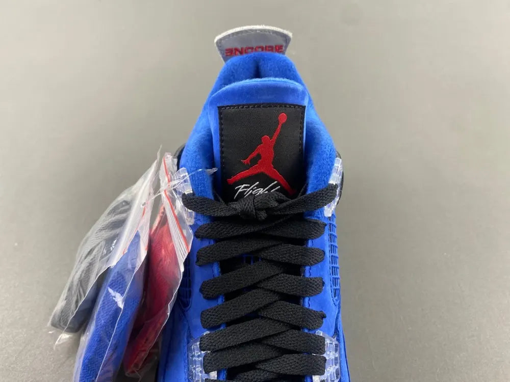 Air Jordan 4 Blue Suede - Hình 6
