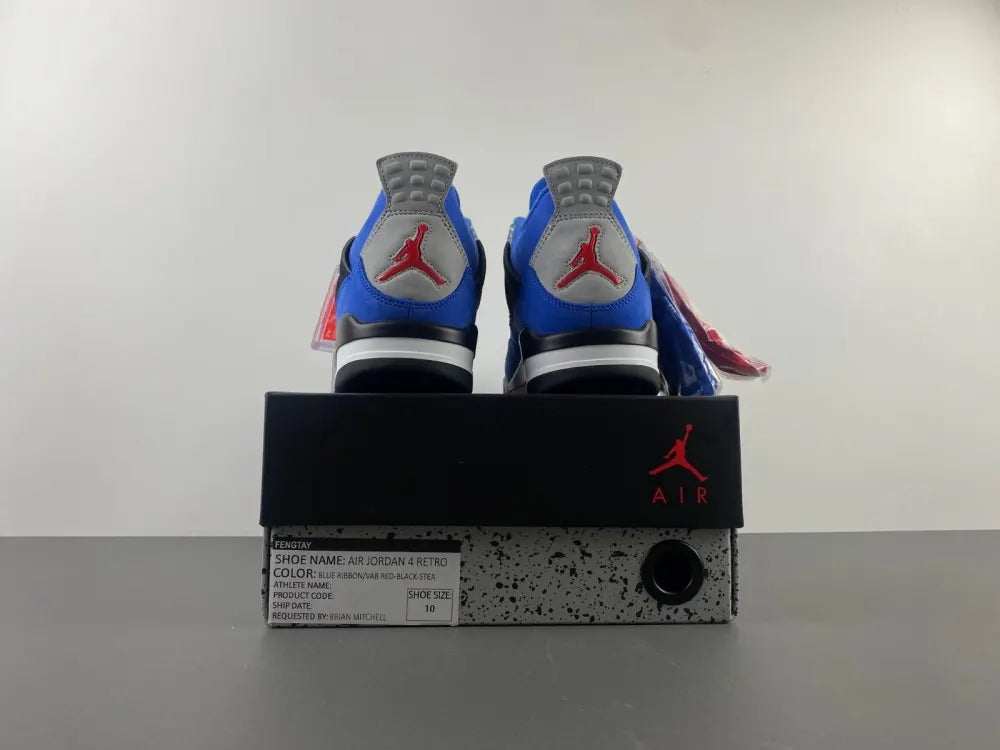 Air Jordan 4 Blue Suede - Hình 12