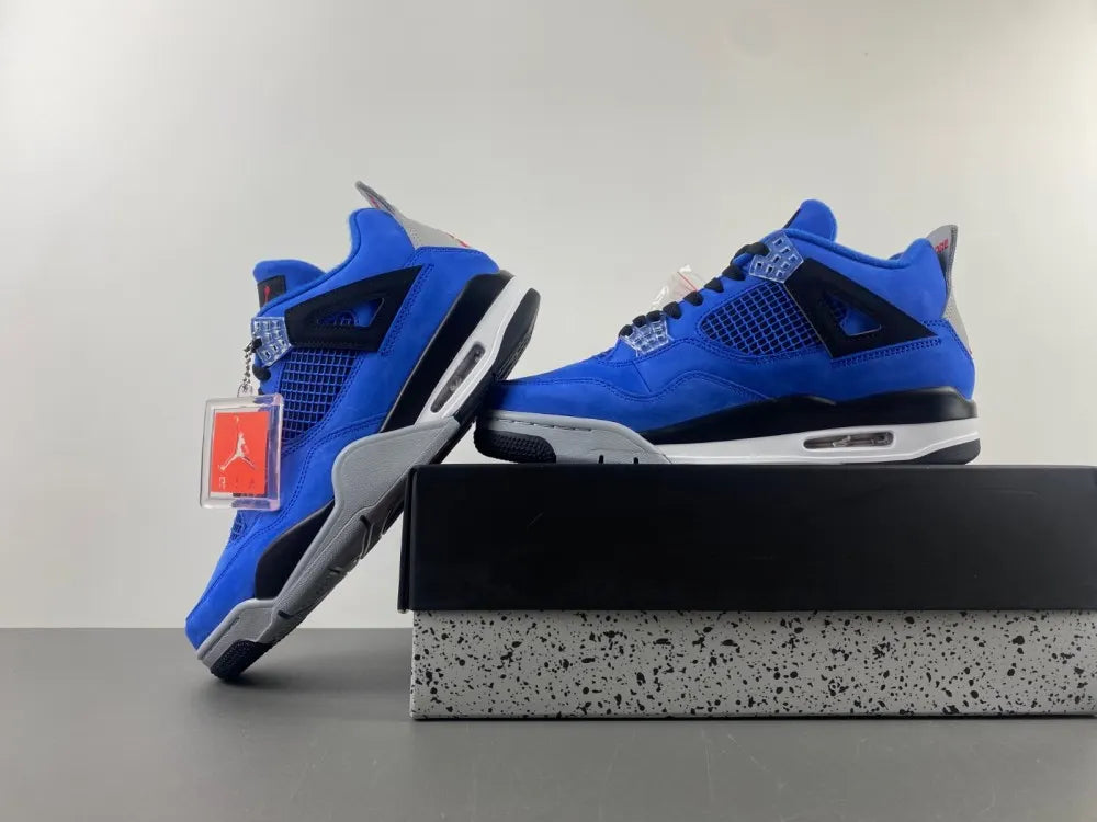 Air Jordan 4 Blue Suede - Hình 15