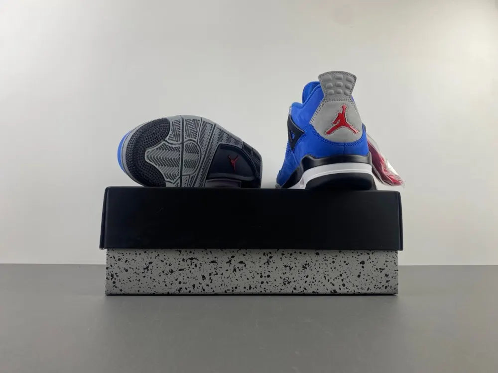Air Jordan 4 Blue Suede - Hình 14