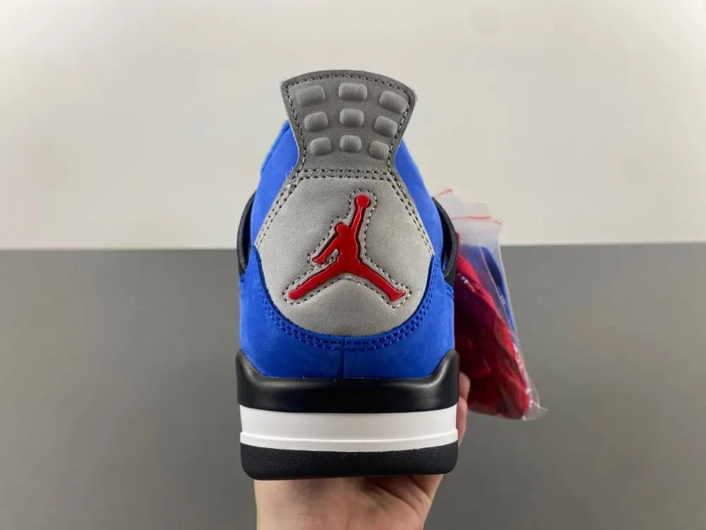 Air Jordan 4 Blue Suede - Hình 3