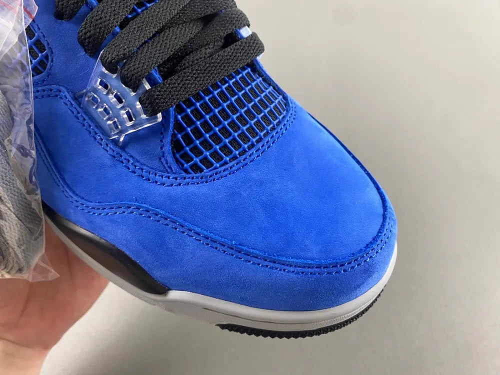 Air Jordan 4 Blue Suede - Hình 2